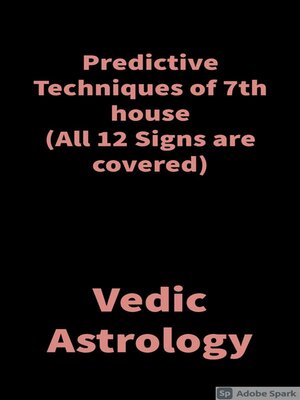 cover image of Predictive Techniques of 7th house